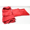 Image 1 : 5 NEW RED THROW PILLOW COVERS - SIZE 12" X 15"