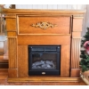 Image 1 : WOODEN ELECTRIC FIREPLACE