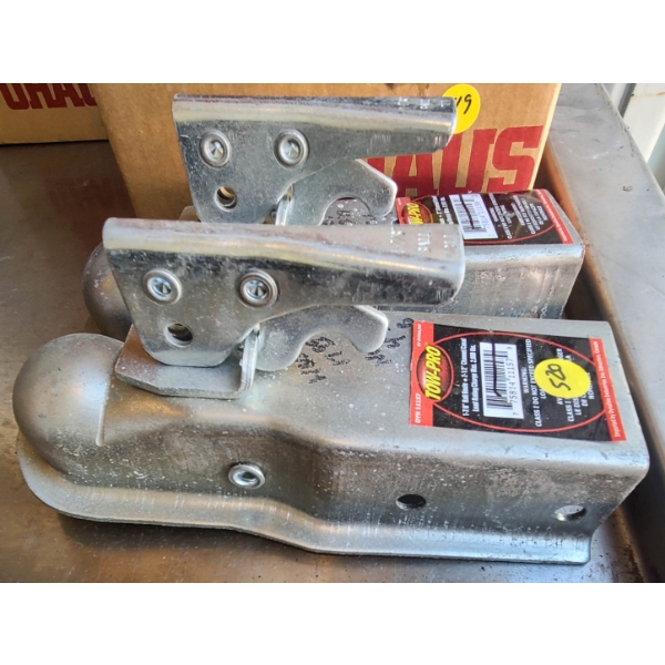 2 NEW TRAILER HITCH FOR 1 7/8" BALL