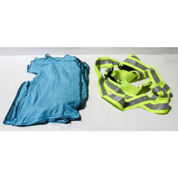 NEW REUSABLE BANDANAS & REFLECTIVE SAFETY HARNESS