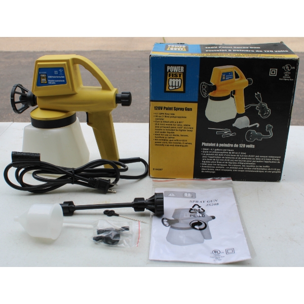 PAINT SPRAY GUN - 120V