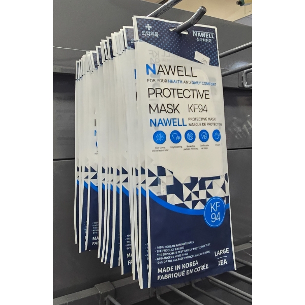 LOT OF PROTECTIVE KF94 FACE MASKS