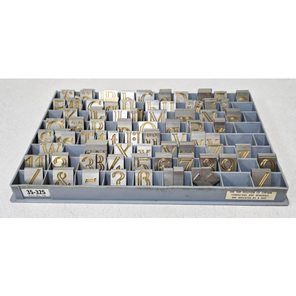 DOUBLE LINE EXTENDED LETTER AND NUMBER BLOCK