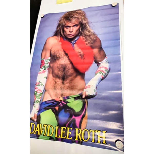 DAVID LEE ROTH WALL POSTER