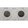 Image 1 : TWO 1968 CANADIAN 25 CENT COINS - ONE SILVER