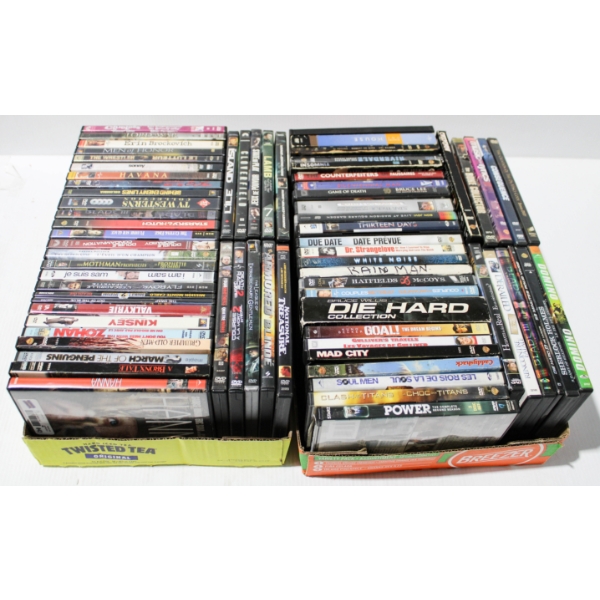 70+ DVDS MOVIES & TV SERIES 