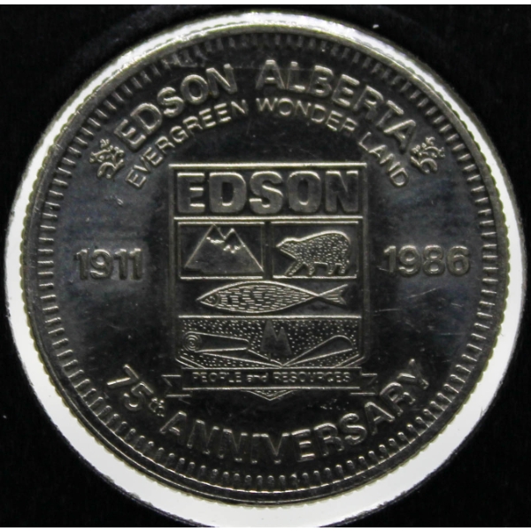 1986 ALBERTA WINTER GAMES DOLLAR 