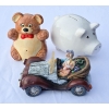 Image 1 : 3 PIGGY BANKS 