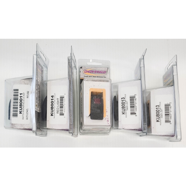 5 ASST NEW DAYSTAR ROCKER SWITCH 20AMP