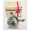 Image 1 : NEW PEWTER FINISH ELEGANCE HELICOPTER - SIZE 4" H