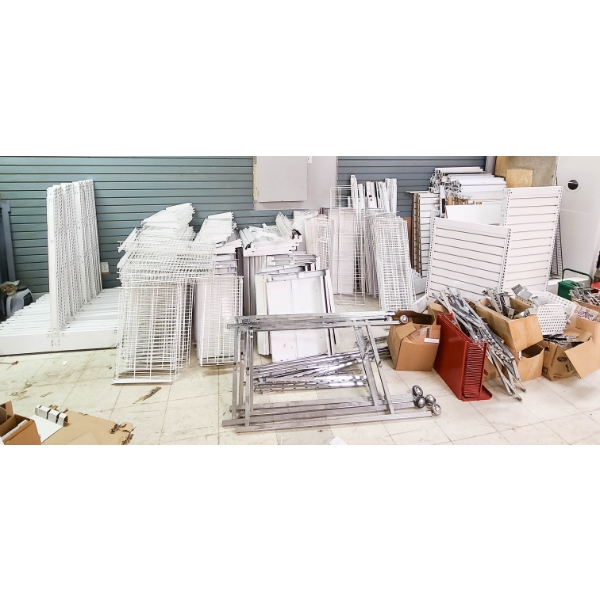 RETAIL DISPLAY SHELVING