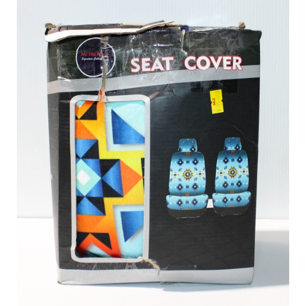 2 NEW NU TRENDZ NAVAJO FRONT CAR SEAT COVER