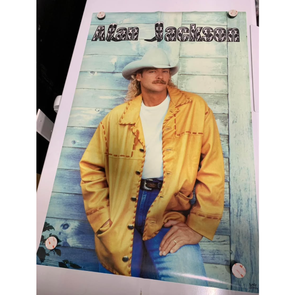 ALAN JACKSON WALL POSTER