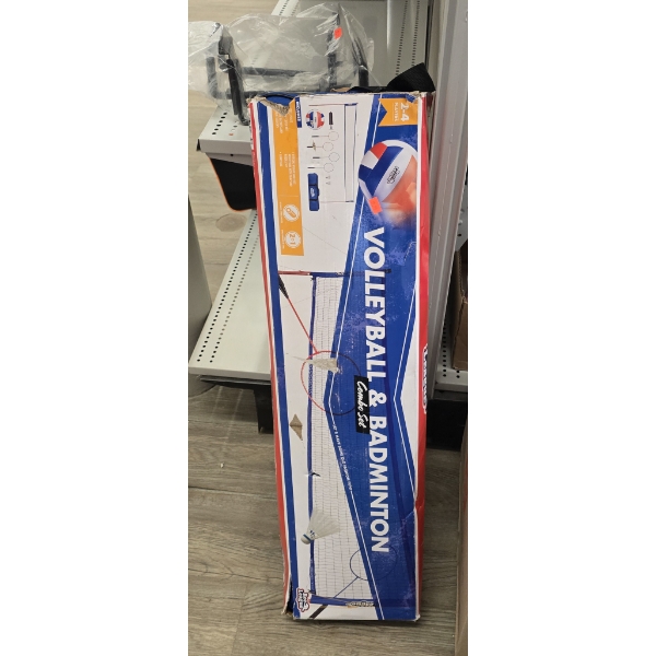 VOLLEYBALL & BADMINTON COMBO SET