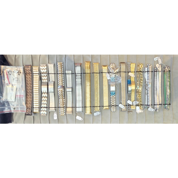 METAL WATCH STRAPS - 25PCS, 6-18MM