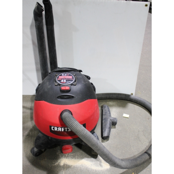 45 LITRE CRAFTMAN SHOP-VAC TESTED