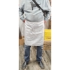 Image 1 : 5 NEW CHEFWEAR APRONS - WHITE