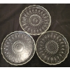 Image 1 : 3 GLASS SERVING TRAYS