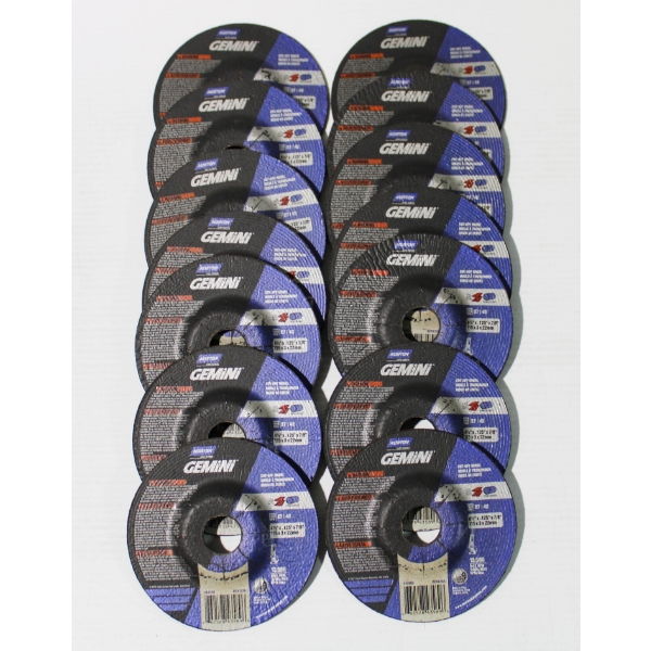 14 NEW NORTON GEMINI CUT-OFF WHEELS - 4 1/2" X .125" X 7/8"