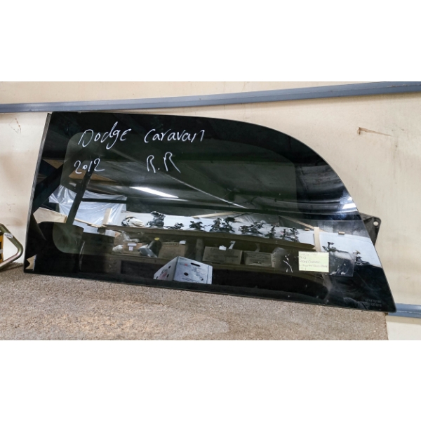 LEFT QUARTER GLASS WINDOW FOR 2012 DODGE CARAVAN