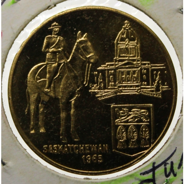 1905-65 SASKATCHEWAN DIAMOND JUBILEE DOLLAR
