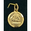 Image 1 : 10K GOLD BAPTISMAL PENDANT
