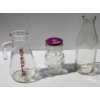 Image 1 : VINTAGE MILK & DECORATIVE JARS & BOTTLES