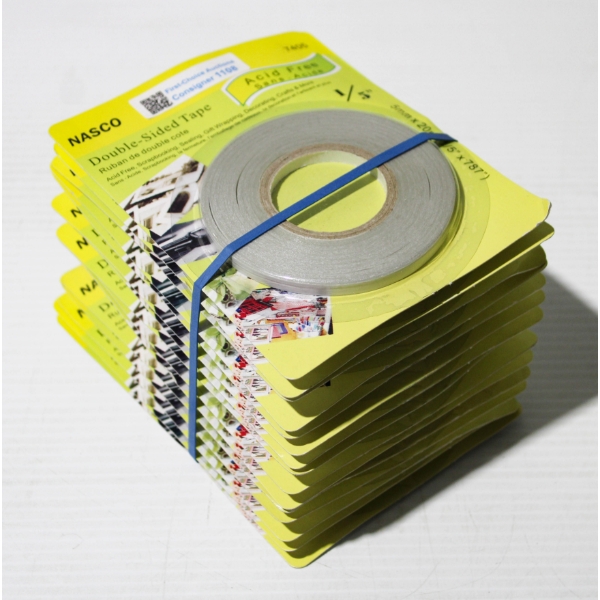 15 PKS NASCO DOUBLE-SIDED ACID FREE CRAFT TAPE 