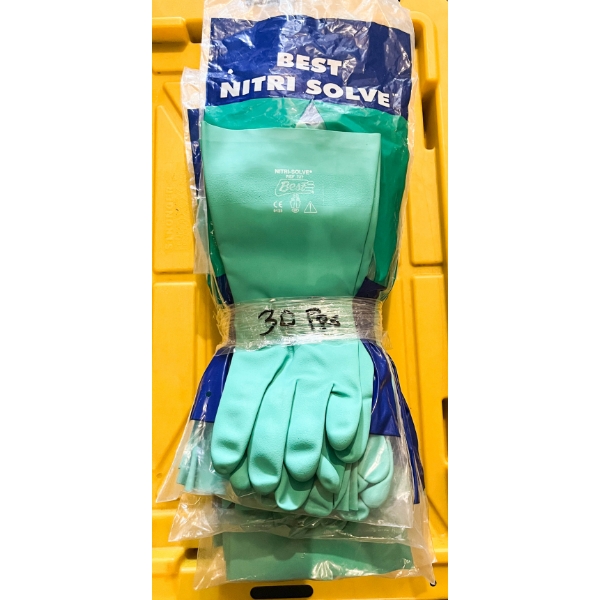 30 PR NITRI-SOLVE CLEANING GLOVE SIZE 10 XL