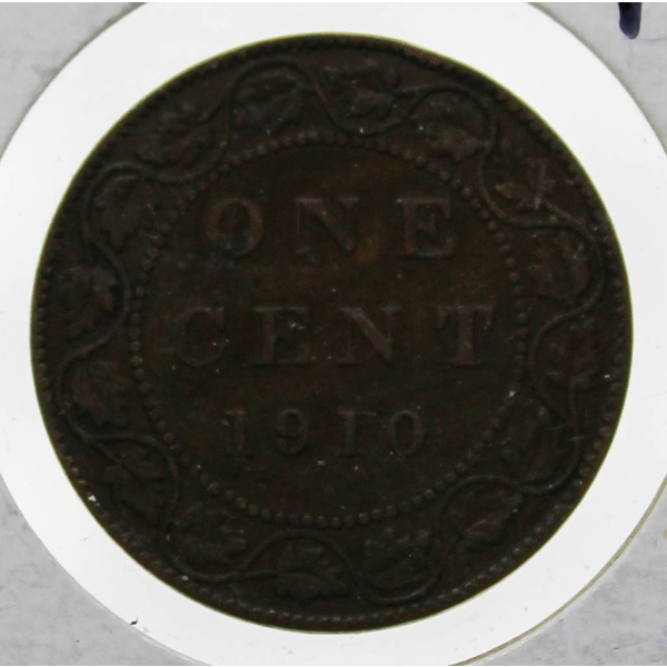 1910 CANADIAN KING EDWARD II LARGE PENNY