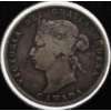 Image 2 : 1874H FINE CANADA SILVER 25 CENT COIN