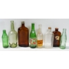 Image 1 : ASST. VINTAGE GLASS BOTTLES SEAGRAMS SPRITE ETC.