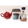 NEW KITCHENWARE - RED TEAPOT, ICE CREAM KEEPER ETC
