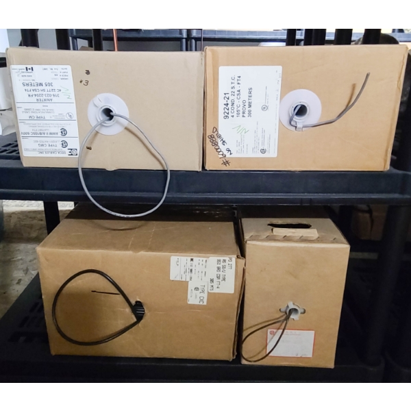 4 ASST. GAGE CABLES & WIRES 