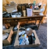 Image 4 : ASST MISC. HOUSEHOLD WARES & TABLE