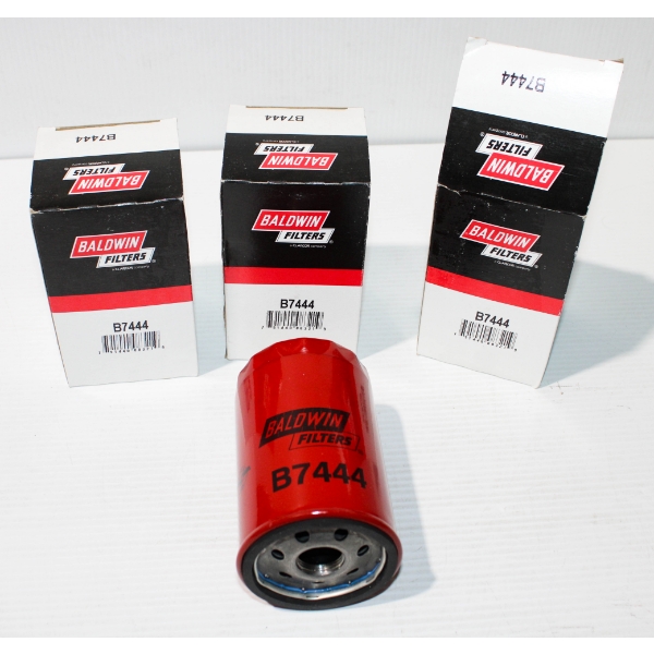 3 NEW BALDWIN B7444 OIL FILTERS