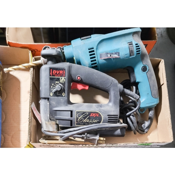 SKIL JIG SAW & MAKITA POWER DRILL