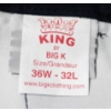 Image 2 : 2 NEW BIG KING REFLECTIVE WORK PANTS  SIZE 36 W 32 L