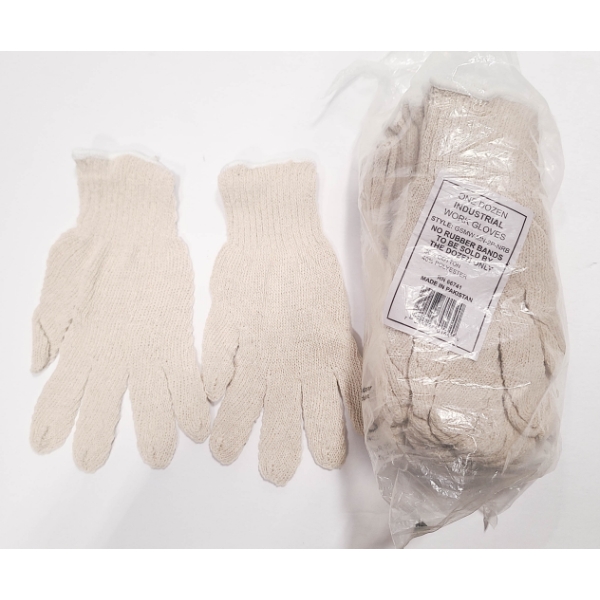 12 PR NEW WORK GLOVES