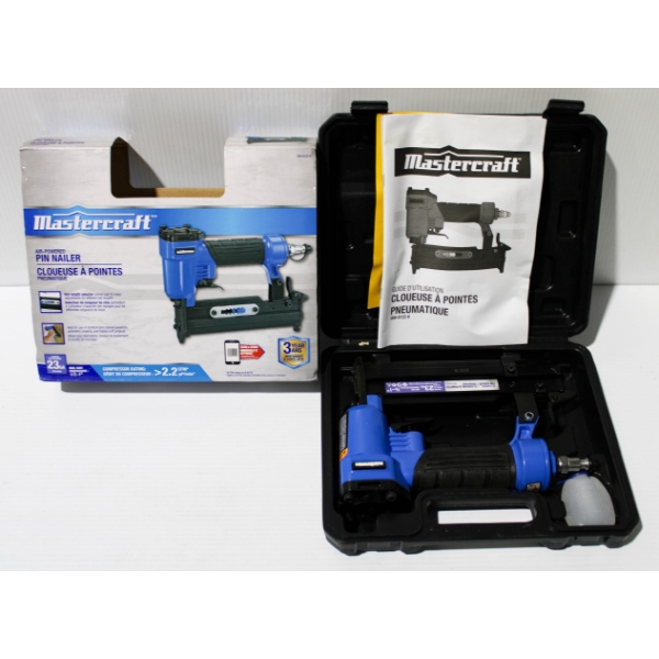 MASTERCRAFT AIR-POWERED PIN NAILER