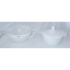 Image 1 : FIRE KING BATTER BOWL & LIDDED CASSEROLE DISH