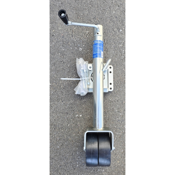 1200LB BOLT-ON DUAL WHEEL SWIVEL TRAILER JACK