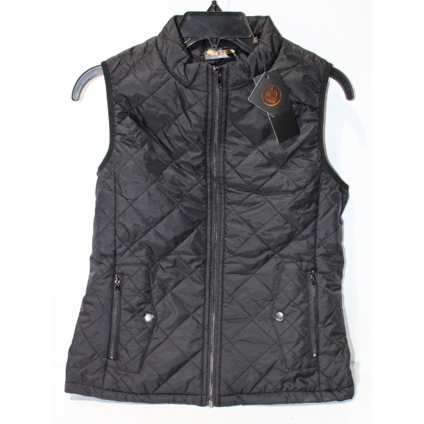 WOMEN'S ZIPPERED VEST W/ POCKETS - SIZE SMALL