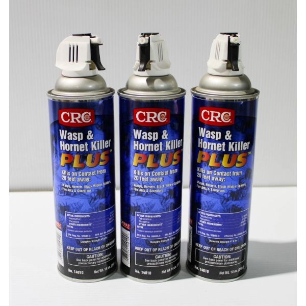 3 X 397G CRC WASP & HORNET KILLER PLUS