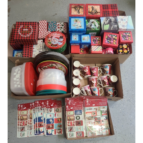 NEW HOLIDAY GIFT BOXES GIFT TAGS ETC.