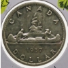 1957 CANADA SILVER VOYAGEUR DOLLAR