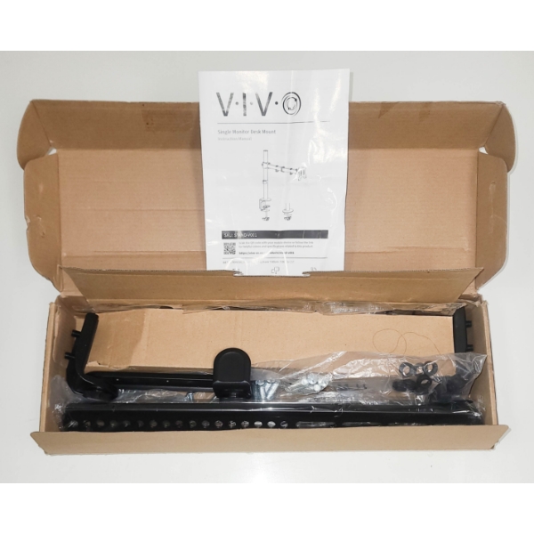 VIV SINGLE MONIOR DESK MOUNT STAND-V001