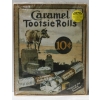 Image 1 : CARAMEL TOOTSIE ROLLS REPRODUCTION METAL SIGN