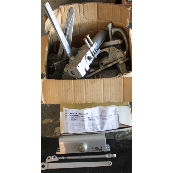 INDUSTRIAL DOOR CLOSER MECHANISM & PARTS