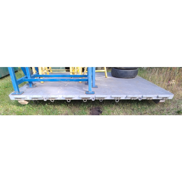 ALUMINUM PLATFORM 7 FT X 8 1/2  FT 